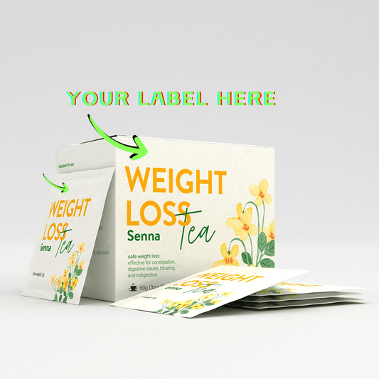 Senna Alexandrina Leaf Tea - Weight Loss Tea - White Label Wellness (A Strongbody B2B Solution)