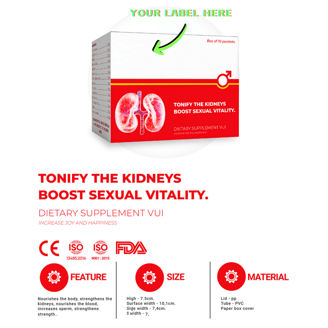 Tonify the kidneys Boost Sexual Vitality - White Label Wellness (A Strongbody B2B Solution)