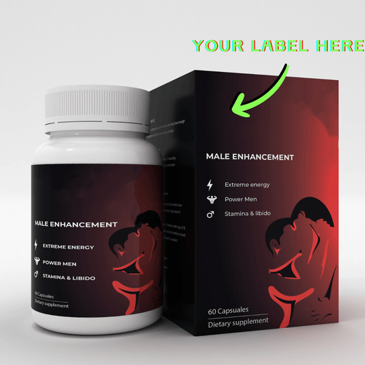 Dietary Supplement - Male Enhancement - White Label Wellness (A Strongbody B2B Solution)