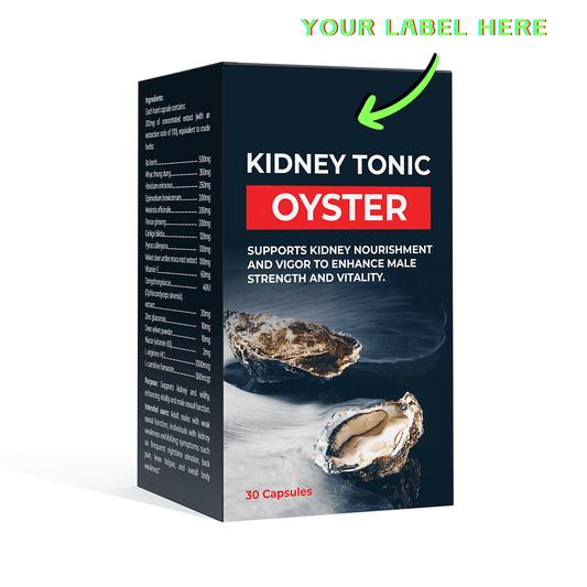 Kidney Tonic Oyster - Support kidney nourishment and Enhance male strenglh, vitality - White Label Wellness (A Strongbody B2B Solution)